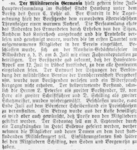 Bergedorfer Zeitung, 3. Juli 1914