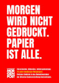 Carsten Gensing: Morgen wird nicht gedruckt. Papier ist alle