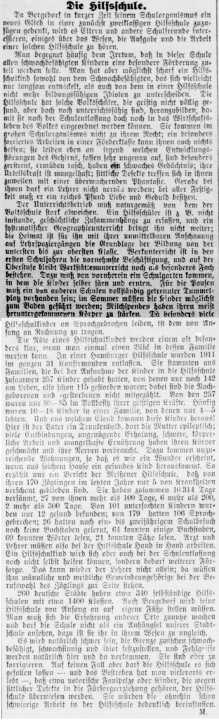 Bergedorfer Zeitung, 13. Juni 1914