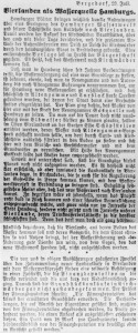 Bergedorfer Zeitung, 24. Juli 1914