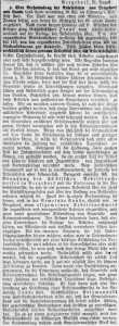Bergedorfer Zeitung,  22. August 1914