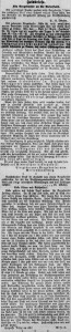 Bergdorfer Zeitung, 1. November 1914