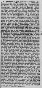 Bergedorfer Zeitung, 8. November 1914