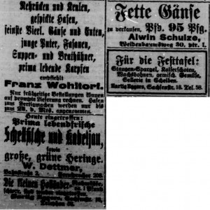 Bergedorfer Zeitung, 22. Dezember 1914