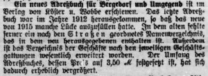 Bergedorfer Zeitung, 8. April 1915
