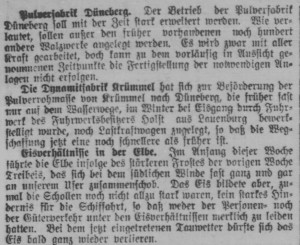 Bergedorfer Zeitung, 5. Februar 1915