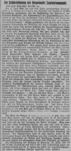 Bergedorfer Zeitung, 19. Juni 1915