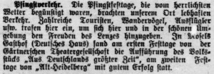 Bergedorfer Zeitung, 25. Mai 1915