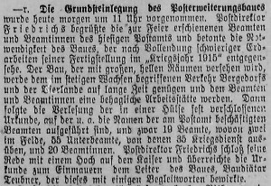 Bergedorfer Zeitung, 22. Juli 1915