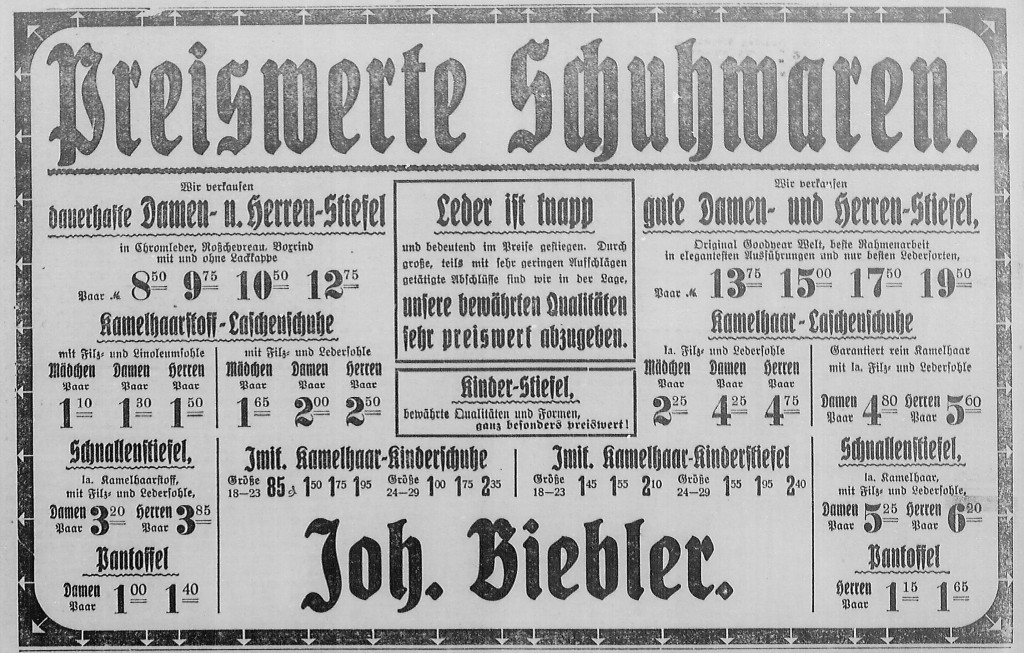 Bergedorfer Zeitung, 18. November 1915