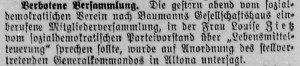 Bergedorfer Zeitung, 24. September 1915
