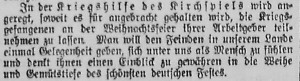 Bergedorfer Zeitung, 14. Dezember 1915