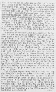 Bergedorfer Zeitung, 15. Januar 1916