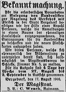 Bergedorfer Zeitung, 18. August 1916