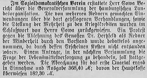 Bergedorfer Zeitung, 23. August 1916