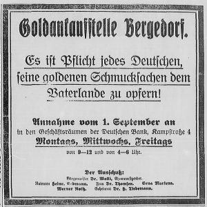 Bergedorfer Zeitung, 26. August 1916