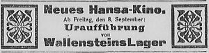 Bergedorfer Zeitung, 5. September 1916