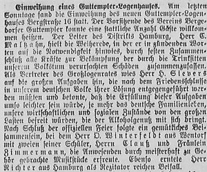 Bergedorfer Zeitung, 27. September 1916