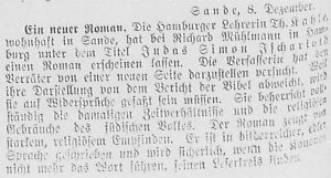 Bergedorfer Zeitung, 8. Dezember 1916