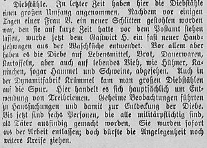 Bergedorfer Zeitung, 7. Februar 1917
